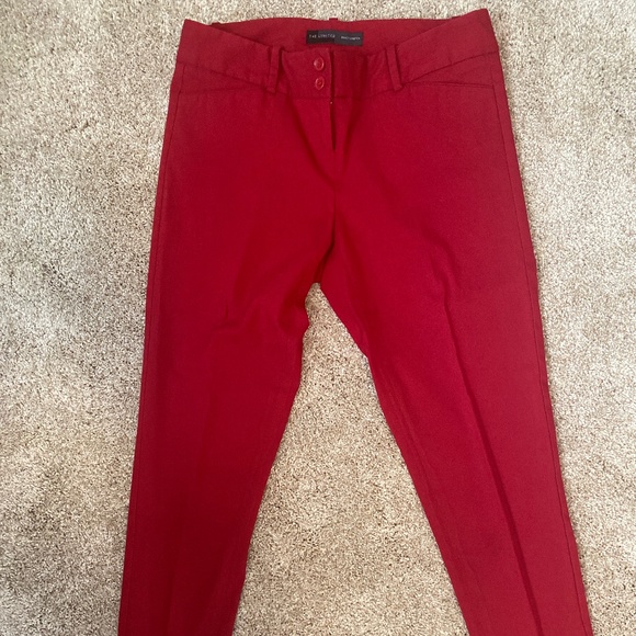 Red Limited Exact Stretch ankle pant - Picture 1 of 2